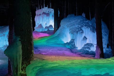 Ice castles north woodstock photos - "Mother Nature is finally cooperating, so Ice Castles in North Woodstock, New Hampshire will officially open this Friday, January 27!" The first visitors will be allowed in starting at 3 p.m.